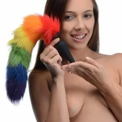 Tailz Extreme Sex Toys, Bondage, & Fucking Machines | ExtremeRestraintsRainbow Tail Butt Plug