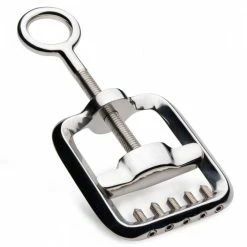 Ball Stretchers Extreme Sex Toys, Bondage, & Fucking Machines | ExtremeRestraintsStainless Steel CBT Ball Crusher With Spikes