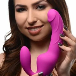 Strapless Strap-Ons Extreme Sex Toys, Bondage, & Fucking Machines | ExtremeRestraintsRoyal Rider Vibrating Silicone Strapless Strap On Dildo