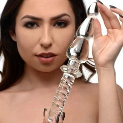 Master Series Extreme Sex Toys, Bondage, & Fucking Machines | ExtremeRestraintsSaber Anal Links Glass Thruster