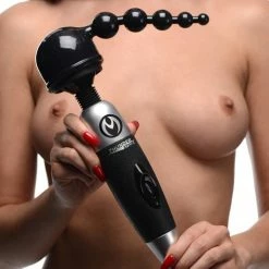 Wand Massagers Extreme Sex Toys, Bondage, & Fucking Machines | ExtremeRestraintsThunder Beads Anal Wand Attachment