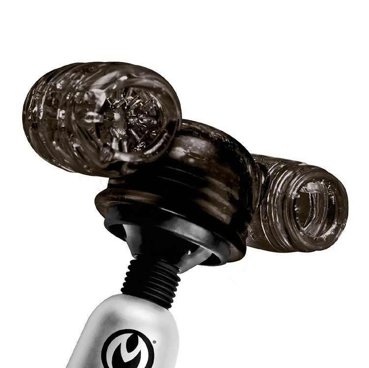 Magic Wand & Hitachi Attachments For Men Extreme Sex Toys, Bondage, & Fucking Machines | ExtremeRestraintsThunder Stroke 2 In 1 Wand Masturbation Attachment - Image 4