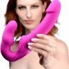 Strapless Strap-Ons Extreme Sex Toys, Bondage, & Fucking Machines | ExtremeRestraintsEvoke Rechargeable Vibrating Silicone Strapless Strap On