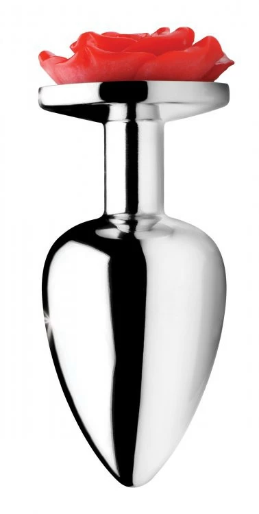 Booty Sparks Extreme Sex Toys, Bondage, & Fucking Machines | ExtremeRestraintsRed Rose Anal Plug - Image 5