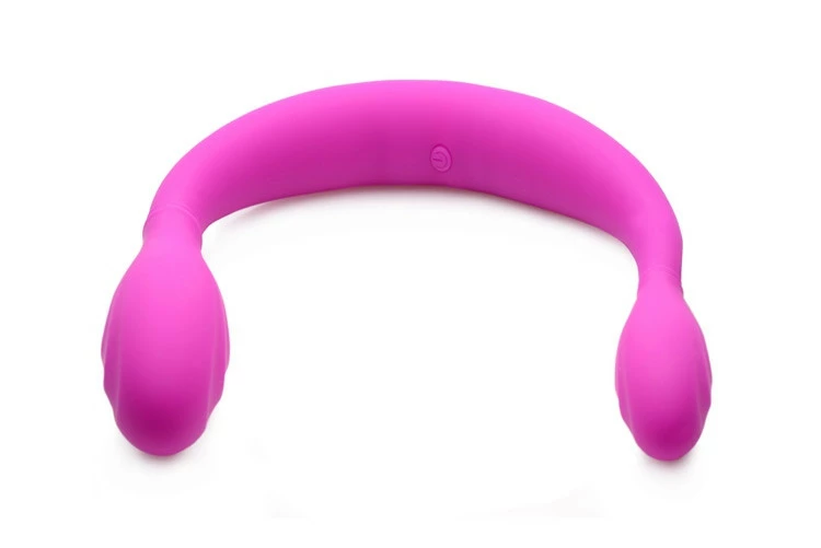 Rechargeable Vibrators Extreme Sex Toys, Bondage, & Fucking Machines | ExtremeRestraintsDouble Thump 7x Rechargeable Silicone Double Dildo - Image 5