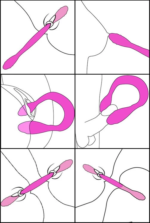 Rechargeable Vibrators Extreme Sex Toys, Bondage, & Fucking Machines | ExtremeRestraintsDouble Thump 7x Rechargeable Silicone Double Dildo - Image 6