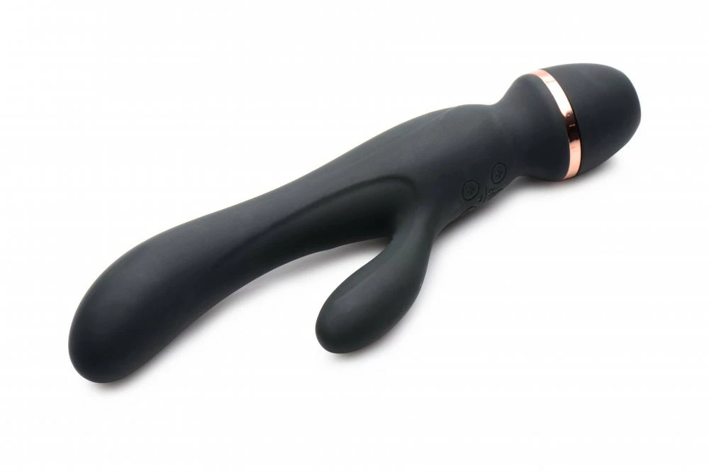 Rabbit Vibrators Extreme Sex Toys, Bondage, & Fucking Machines | ExtremeRestraintsShegasm Supreme 3 In 1 Silicone Suction Rabbit Vibe - Image 5