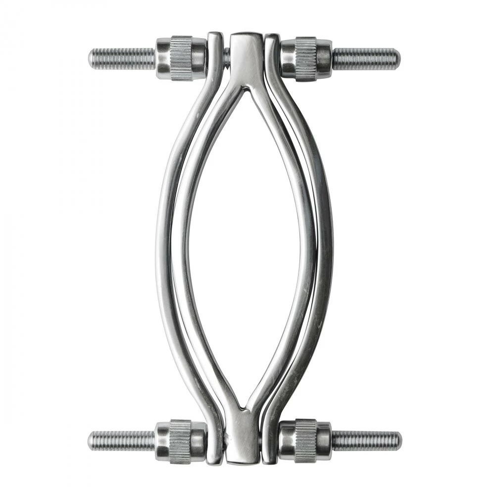 Dungeon Irons Extreme Sex Toys, Bondage, & Fucking Machines | ExtremeRestraintsStainless Steel Adjustable Pussy Clamp - Image 6