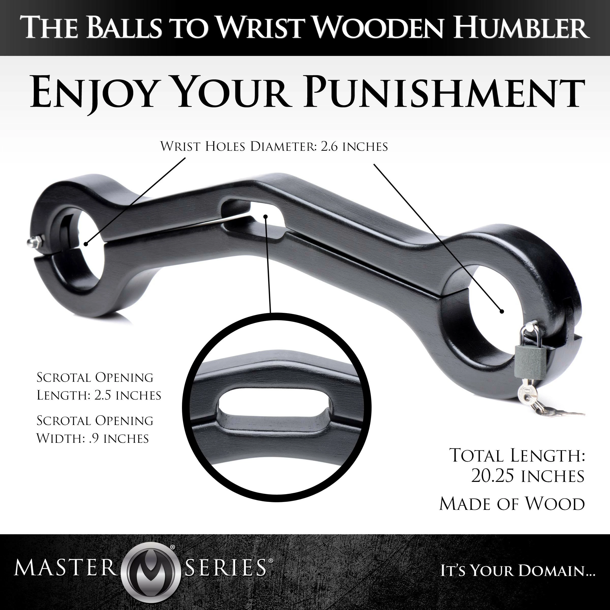 Wrist & Ankle Restraints Extreme Sex Toys, Bondage, & Fucking Machines | ExtremeRestraintsBalls To Wrist Humbler - Image 6