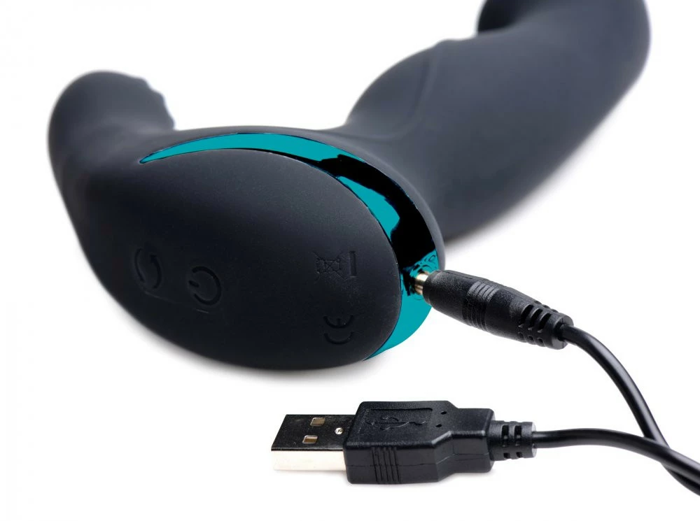 Rechargeable Vibrators Extreme Sex Toys, Bondage, & Fucking Machines | ExtremeRestraintsMega Maverick 10X Rotating Vibrating Prostate Stimulator - Image 3