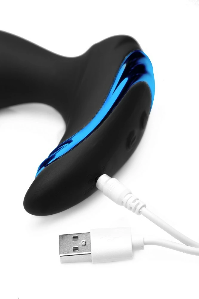 Rechargeable Vibrators Extreme Sex Toys, Bondage, & Fucking Machines | ExtremeRestraints6X P-Pounce Double Tapping Prostate Stimulator - Image 8