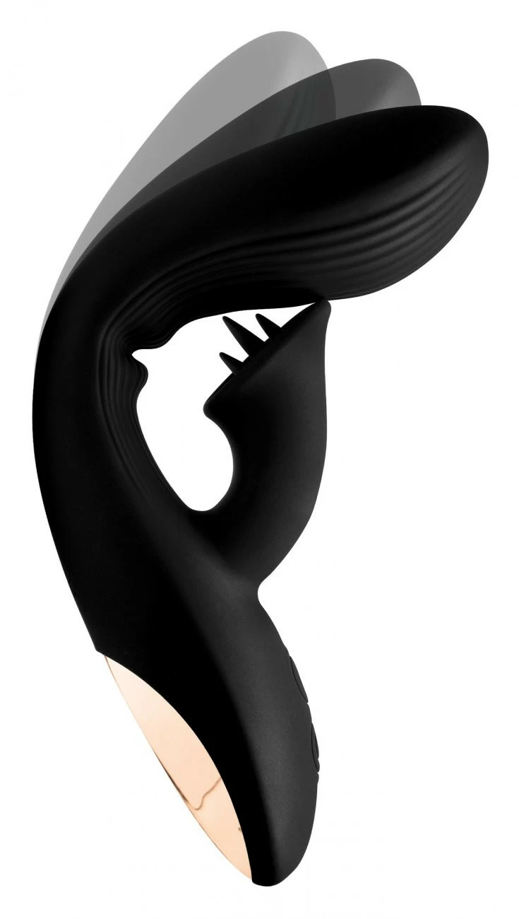 Rechargeable Vibrators Extreme Sex Toys, Bondage, & Fucking Machines | ExtremeRestraints7X Bendable Silicone Clit Stimulating Vibrator - Image 2