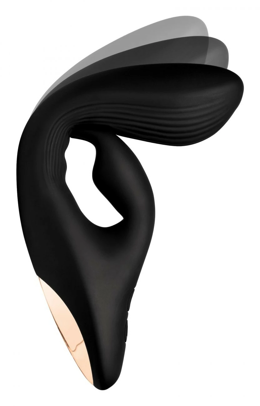 Rechargeable Vibrators Extreme Sex Toys, Bondage, & Fucking Machines | ExtremeRestraints7X Bendable Silicone Rabbit Vibrator - Image 2
