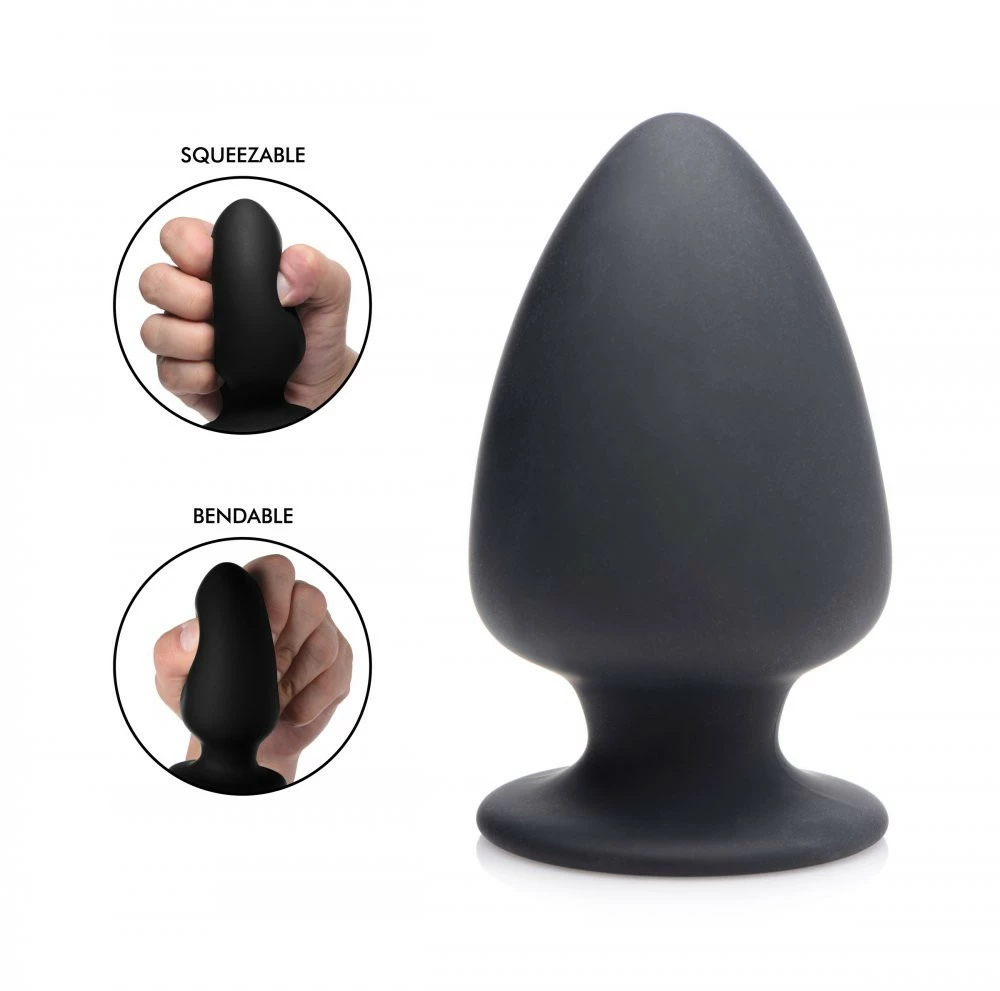 Squeeze-It Extreme Sex Toys, Bondage, & Fucking Machines | ExtremeRestraintsSqueezable Silicone Anal Plug