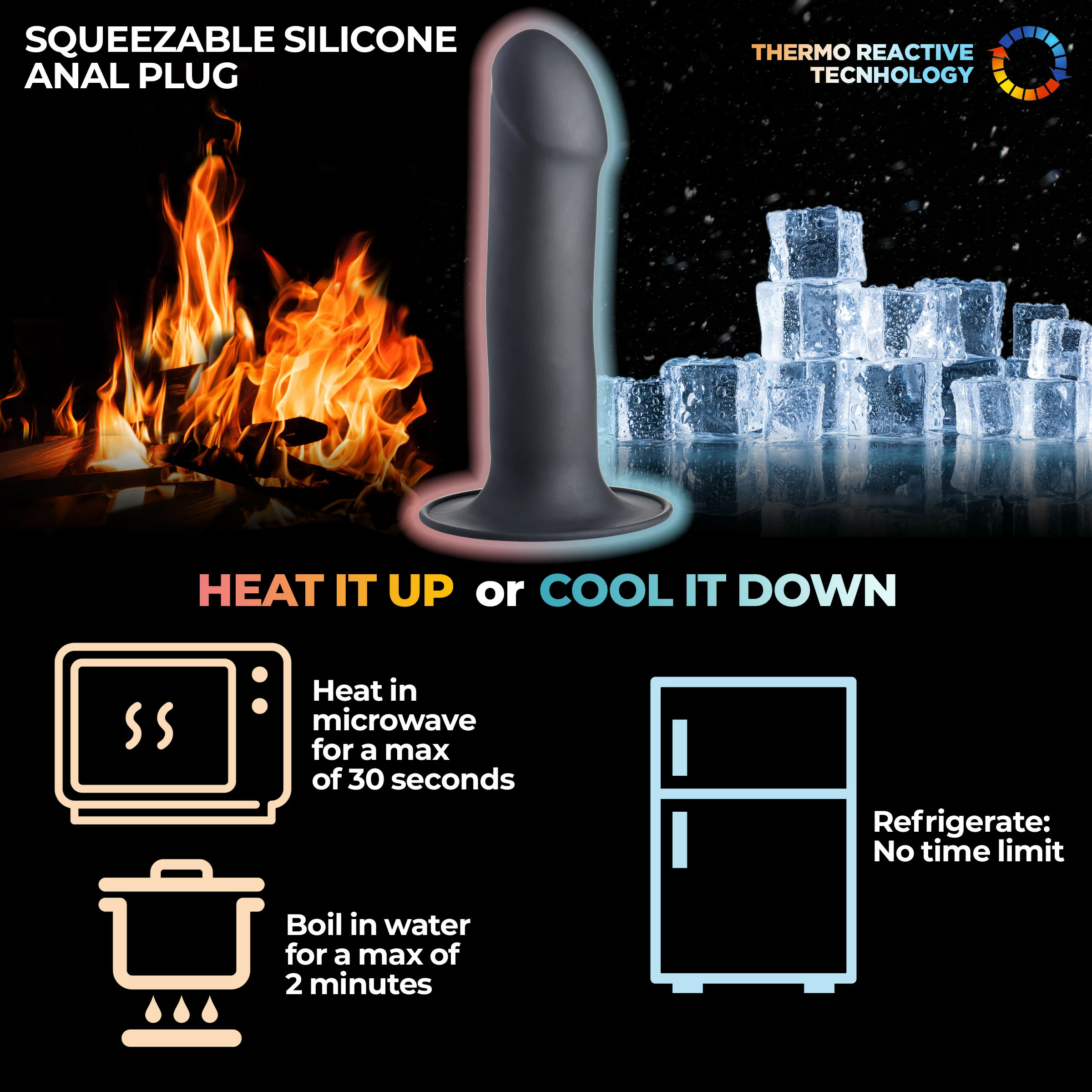 Squeeze-It Extreme Sex Toys, Bondage, & Fucking Machines | ExtremeRestraintsSqueezable Phallic Dildo - Image 2