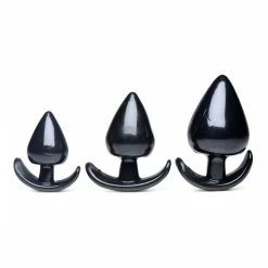 Master Series Extreme Sex Toys, Bondage, & Fucking Machines | ExtremeRestraintsTriple Spades 3 Piece Anal Plug Set