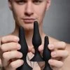 Master Series Extreme Sex Toys, Bondage, & Fucking Machines | ExtremeRestraintsTriple Spire Tapered Silicone Anal Trainer Set
