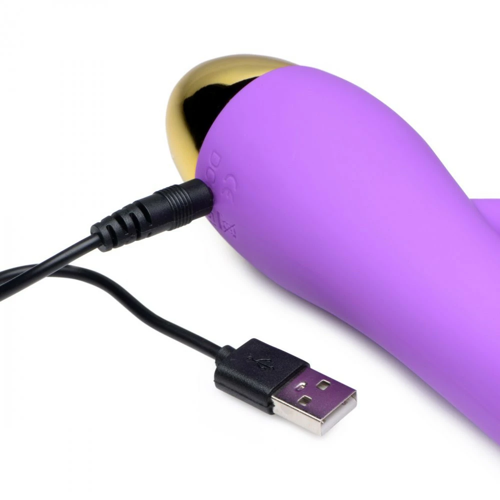 Rechargeable Vibrators Extreme Sex Toys, Bondage, & Fucking Machines | ExtremeRestraintsCome Hither G-Focus G-Spot Silicone Vibrator - Image 6