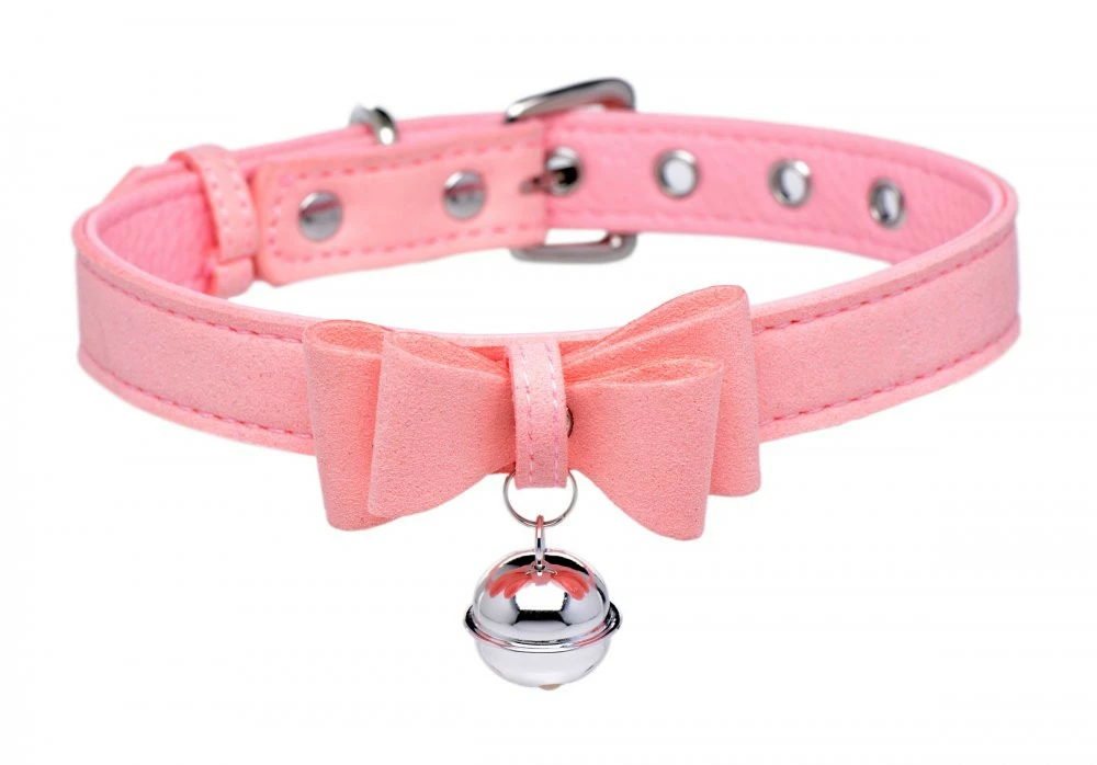 Bedroom Bondage Toys Extreme Sex Toys, Bondage, & Fucking Machines | ExtremeRestraintsGolden Kitty Cat Bell Collar - Image 5