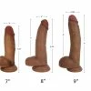 Curve Toys Extreme Sex Toys, Bondage, & Fucking Machines | ExtremeRestraintsDark Bareskin Dildo With Balls
