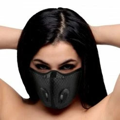 Hoods And Muzzles Extreme Sex Toys, Bondage, & Fucking Machines | ExtremeRestraints5 Layer Filtered Face Mask