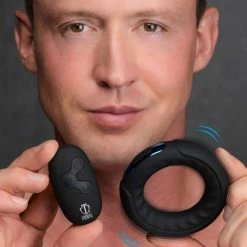 Penis Rings Extreme Sex Toys, Bondage, & Fucking Machines | ExtremeRestraintsRemote Control 7X Silicone Cock Ring