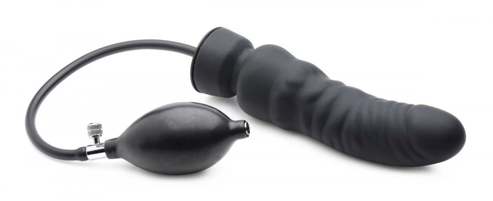 Master Series Extreme Sex Toys, Bondage, & Fucking Machines | ExtremeRestraintsAss-Pand Inflatable Silicone Dildo - Image 4