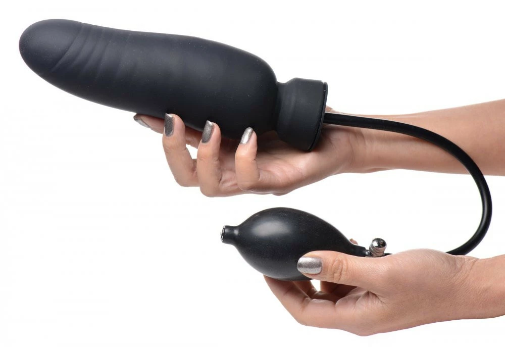 Master Series Extreme Sex Toys, Bondage, & Fucking Machines | ExtremeRestraintsAss-Pand Inflatable Silicone Dildo - Image 3