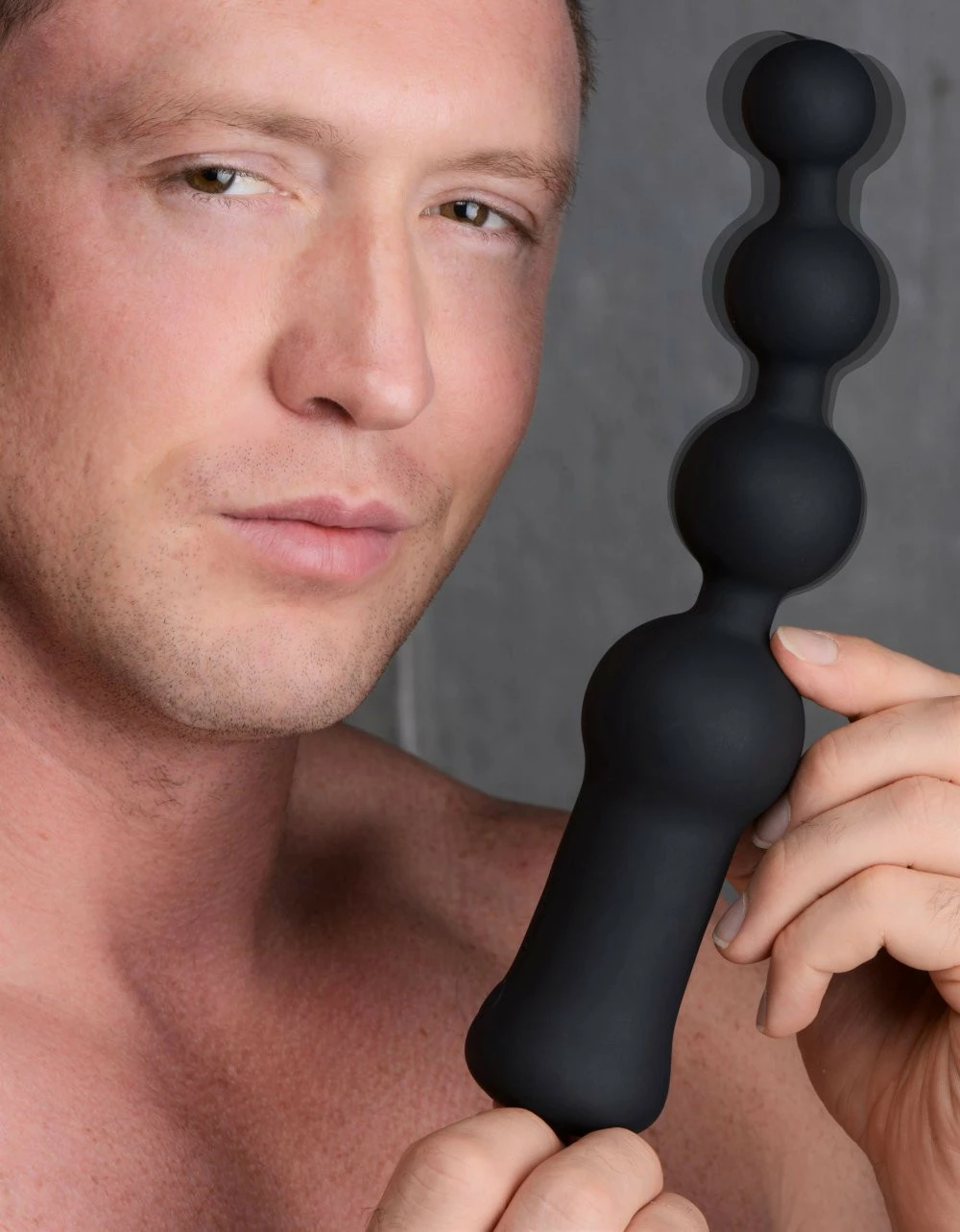 Rechargeable Vibrators Extreme Sex Toys, Bondage, & Fucking Machines | ExtremeRestraintsDeluxe Voodoo Beads 10X Silicone Anal Beads Vibrator - Image 2