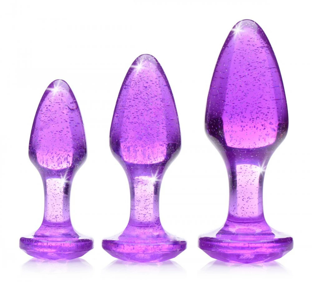 Booty Sparks Extreme Sex Toys, Bondage, & Fucking Machines | ExtremeRestraintsGlitter Gem Anal Plug Set - Image 5