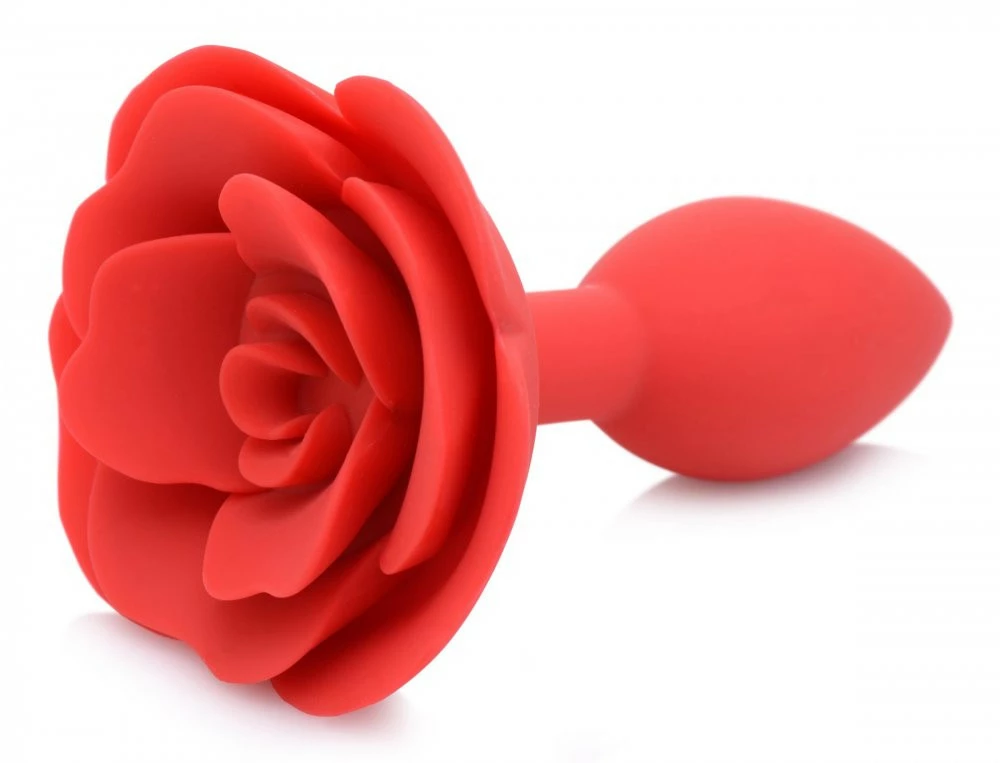 Master Series Extreme Sex Toys, Bondage, & Fucking Machines | ExtremeRestraintsBooty Bloom Silicone Rose Anal Plug - Image 6