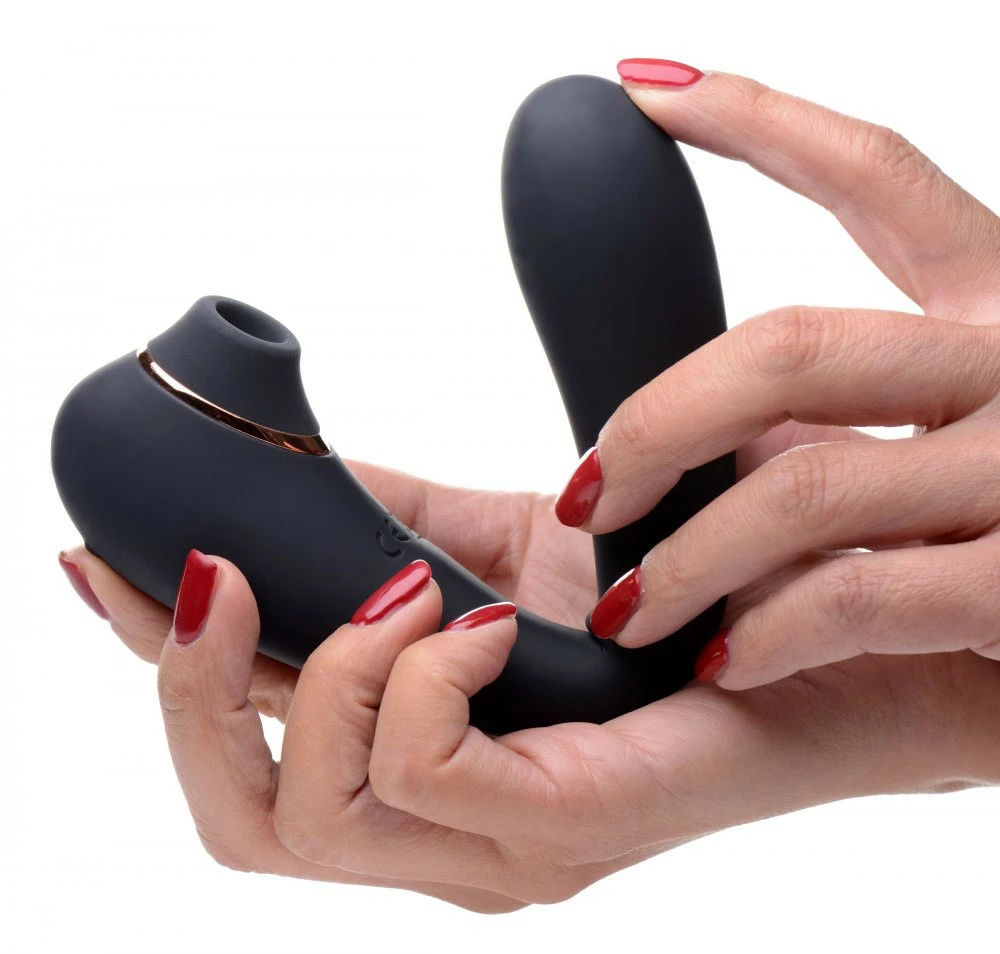Rechargeable Vibrators Extreme Sex Toys, Bondage, & Fucking Machines | ExtremeRestraintsShegasm 7X Pose Bendable Suction Vibrator - Image 2
