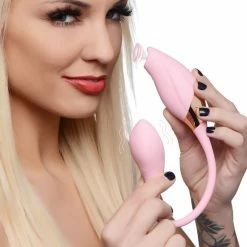 Rechargeable Vibrators Extreme Sex Toys, Bondage, & Fucking Machines | ExtremeRestraintsShegasm 8X Tandem Plus Silicone Suction Clitoral Stimulator And Egg