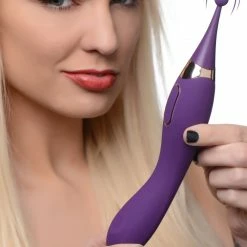Rechargeable Vibrators Extreme Sex Toys, Bondage, & Fucking Machines | ExtremeRestraintsPulsing G-spot Pinpoint Silicone Vibrator With Attachments