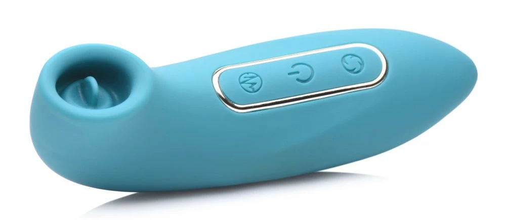 Rechargeable Vibrators Extreme Sex Toys, Bondage, & Fucking Machines | ExtremeRestraintsEntwined Silicone Thumping Egg And Licking Clitoral Stimulator - Image 6