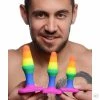 Frisky Extreme Sex Toys, Bondage, & Fucking Machines | ExtremeRestraintsRainbow Ready Silicone Anal Set