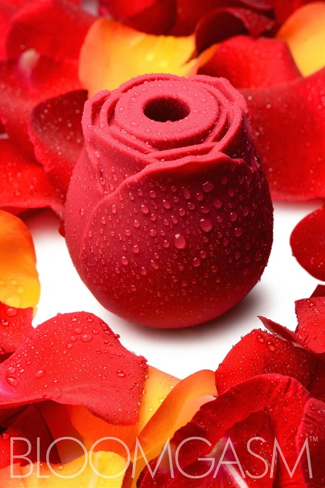 Rechargeable Vibrators Extreme Sex Toys, Bondage, & Fucking Machines | ExtremeRestraintsBloomgasm Wild Rose 10X Silicone Clit Stimulator - Image 4