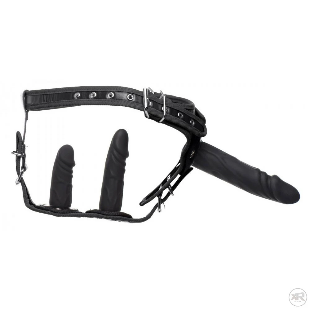 Strap On Harnesses Extreme Sex Toys, Bondage, & Fucking Machines | ExtremeRestraintsDouble Penetration Strap On Harness - Image 8