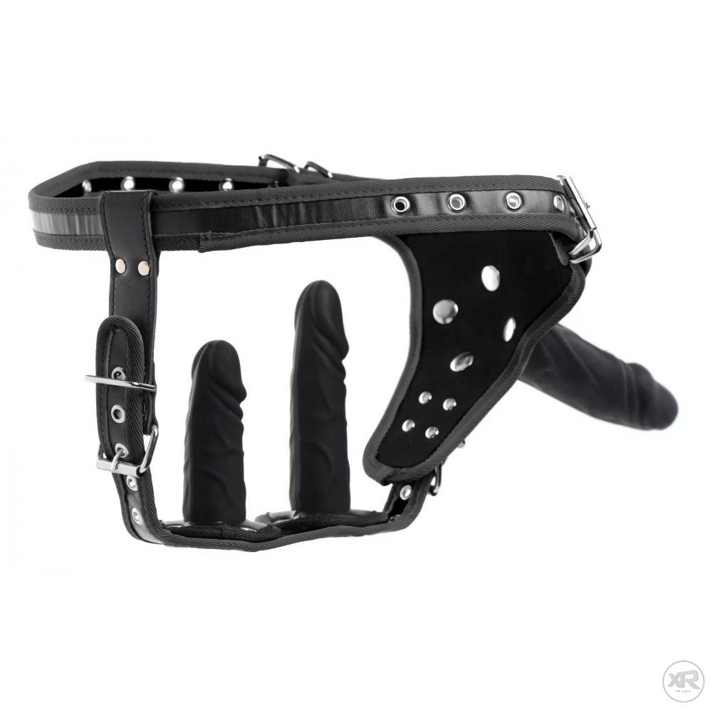 Strap On Harnesses Extreme Sex Toys, Bondage, & Fucking Machines | ExtremeRestraintsDouble Penetration Strap On Harness - Image 7