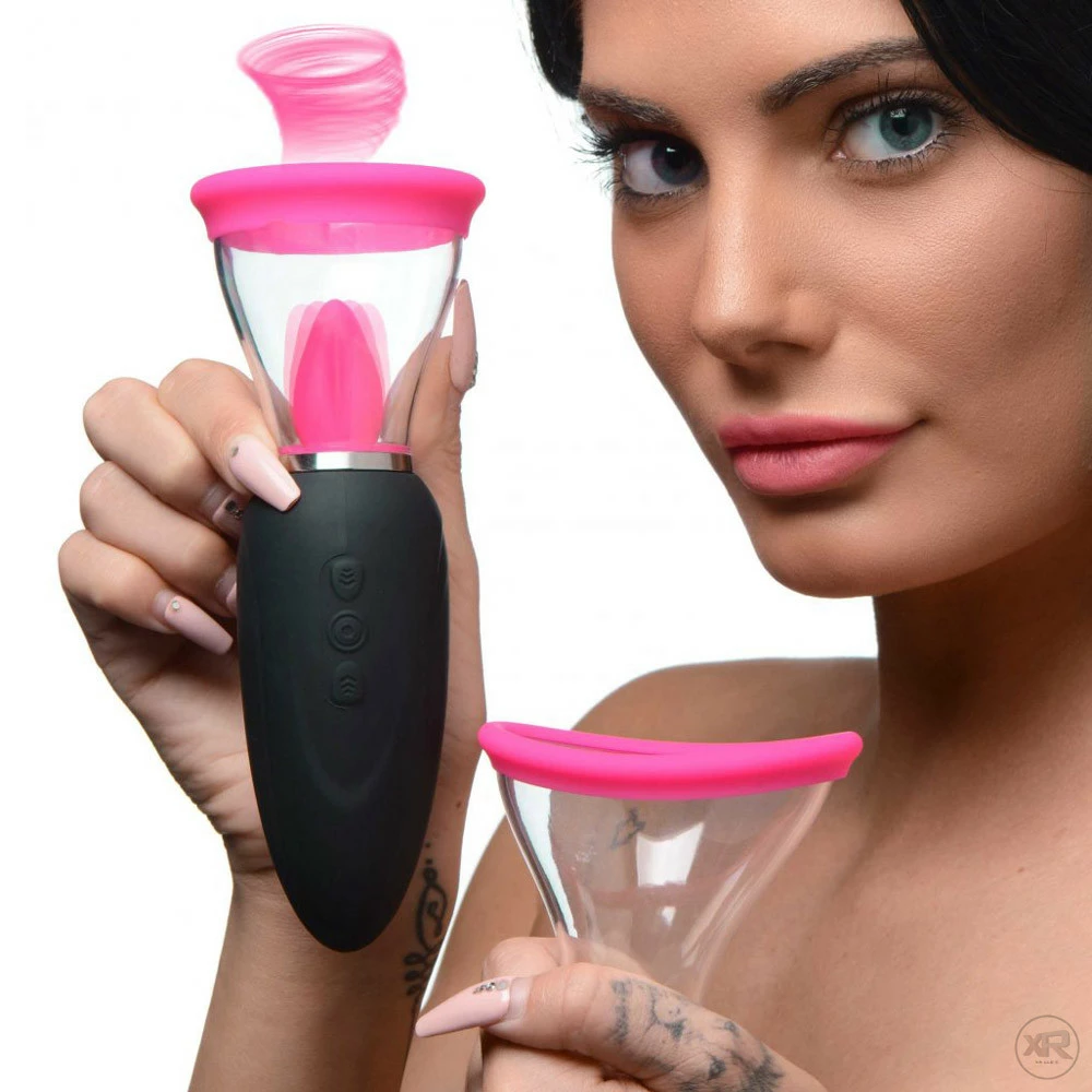 Rechargeable Vibrators Extreme Sex Toys, Bondage, & Fucking Machines | ExtremeRestraintsLickgasm Mini 10X Silicone Licking And Sucking Stimulator