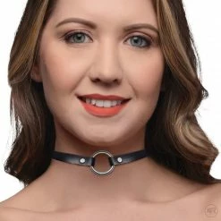 Bedroom Bondage Toys Extreme Sex Toys, Bondage, & Fucking Machines | ExtremeRestraintsLush Pet Silver Ring Slim Choker