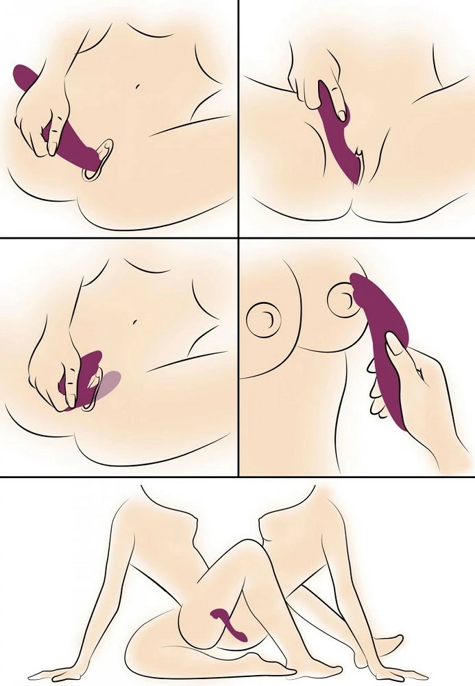 Rechargeable Vibrators Extreme Sex Toys, Bondage, & Fucking Machines | ExtremeRestraints7X 180 Degree Rotating Silicone Swivel Licking Vibrator - Image 2