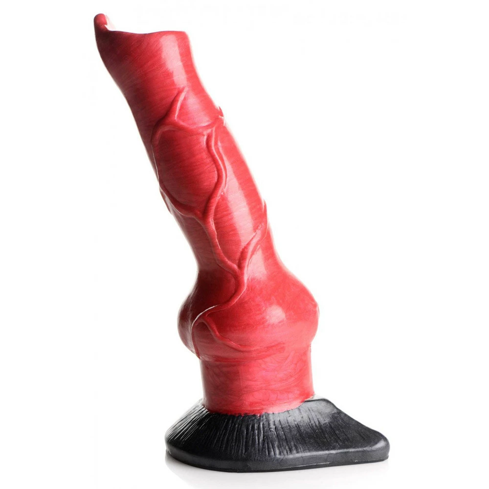 Creature Cocks Extreme Sex Toys, Bondage, & Fucking Machines | ExtremeRestraintsHell-Hound Canine Penis Silicone Dildo - Image 4