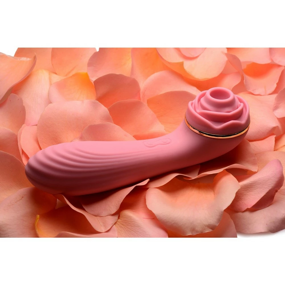 Rechargeable Vibrators Extreme Sex Toys, Bondage, & Fucking Machines | ExtremeRestraintsBloomgasm 10x Suction Rose Vibrator - Image 2