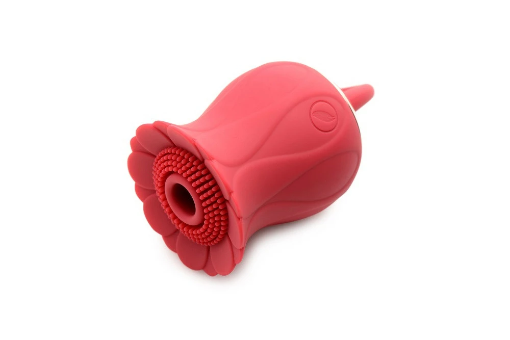 Rechargeable Vibrators Extreme Sex Toys, Bondage, & Fucking Machines | ExtremeRestraintsBloomgasm Textured Rose 10X Suction Stimulator - Image 5