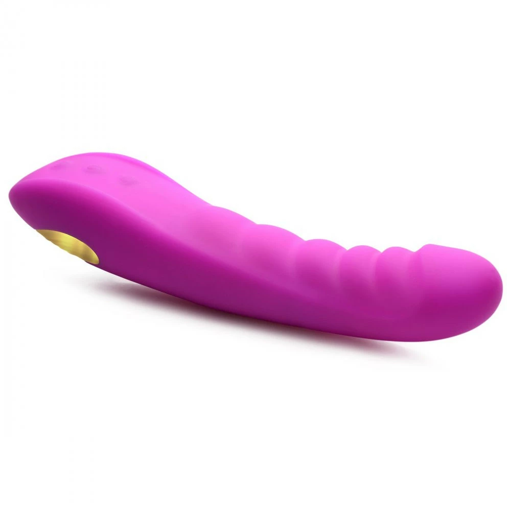 Rechargeable Vibrators Extreme Sex Toys, Bondage, & Fucking Machines | ExtremeRestraintsLocomotion Thrusting Silicone Vibrator - Image 5