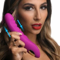 Rechargeable Vibrators Extreme Sex Toys, Bondage, & Fucking Machines | ExtremeRestraintsLocomotion Thrusting Silicone Vibrator