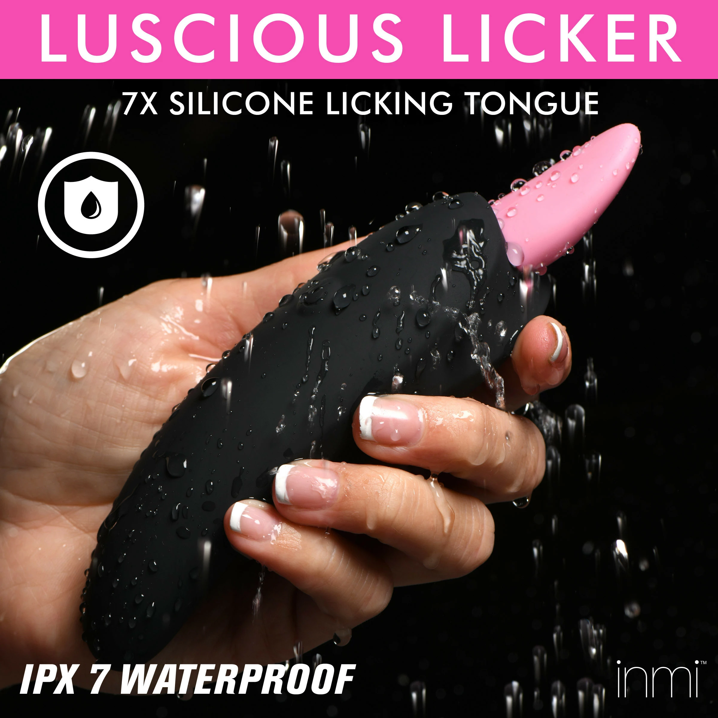 Rechargeable Vibrators Extreme Sex Toys, Bondage, & Fucking Machines | ExtremeRestraintsLuscious Licker 7X Silicone Licking Tongue - Image 3