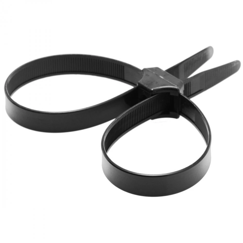 Wrist & Ankle Restraints Extreme Sex Toys, Bondage, & Fucking Machines | ExtremeRestraints5pk Misbehaved Black Zip Tie Police Cuffs - Image 4