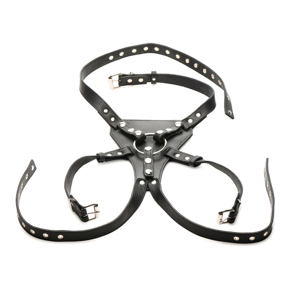 Strap On Harnesses Extreme Sex Toys, Bondage, & Fucking Machines | ExtremeRestraintsLeather Strap On Harness - Image 5